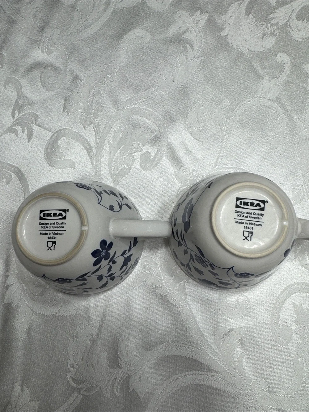 (2) VTG. 1900’s IKEA “TORG” 12oz. cups.